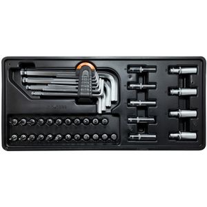 FIXMAN 33-pc 1/4' Dr.sockets & Accessories